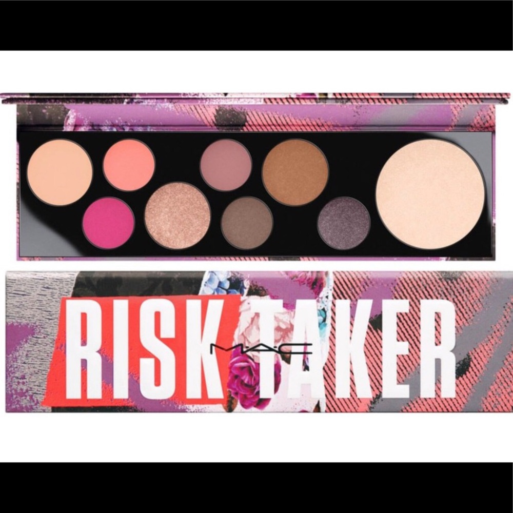 🌷m-a-c RiskTaker Eyeshadow & Highlighter 🎨